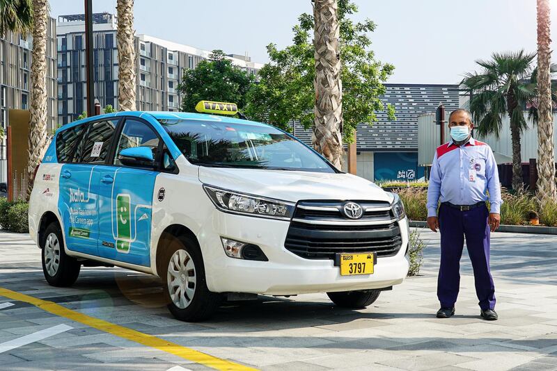 An expanded Hala service accessed through the Careem mobile app could switch 80 per cent of all rides to an online hailing service in the years ahead. Photo: Dubai Taxi