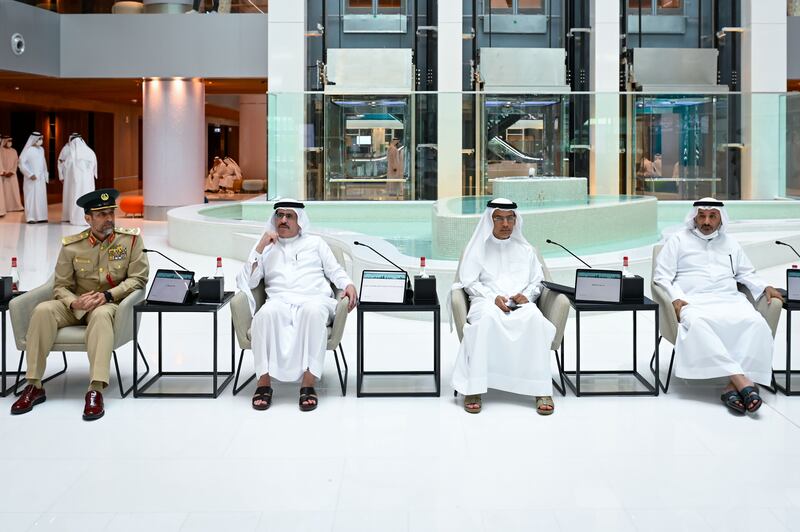 The council met at the new Mohammed bin Rashid Library.