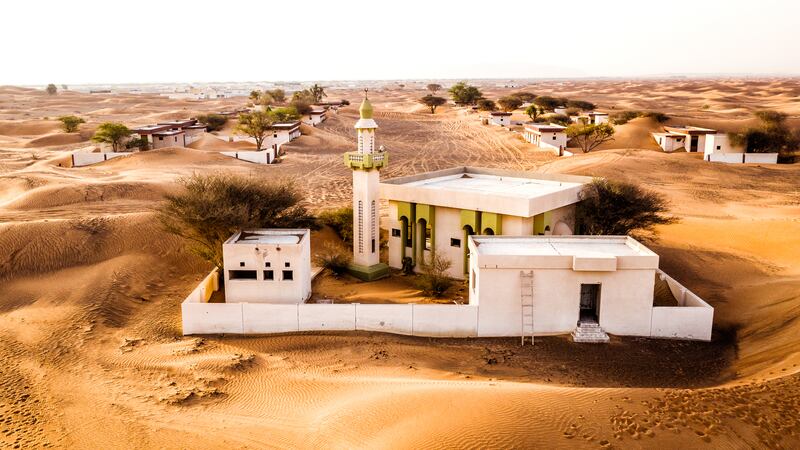 Al Madam ghost town, Sharjah. Photo: Mohammad Azizi