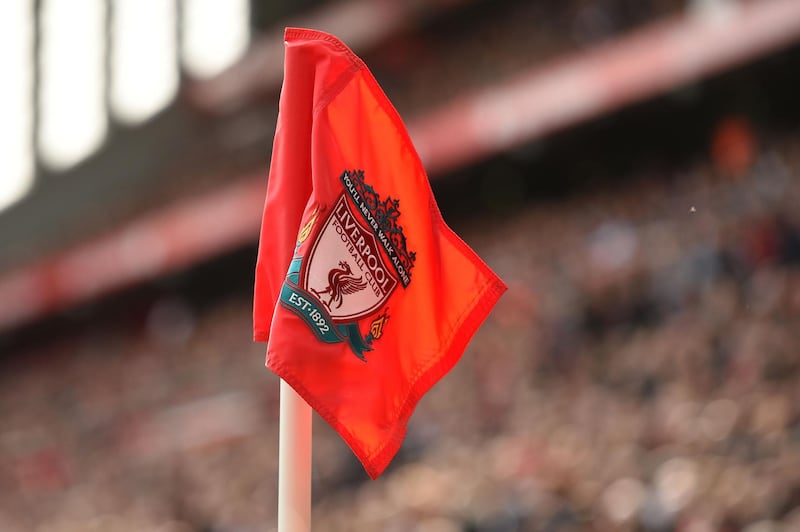 (FILES) In this file photo taken on August 19, 2017 A corner flag hangs during the English Premier League football match between Liverpool and Crystal Palace at Anfield in Liverpool, north west England. Premier League clubs are facing a fierce backlash after Liverpool became the latest club on April 6, 2020 to tap into public funds during the coronavirus pandemic as players and bosses struggle to resolve a festering pay-cut row. - RESTRICTED TO EDITORIAL USE. No use with unauthorized audio, video, data, fixture lists, club/league logos or 'live' services. Online in-match use limited to 75 images, no video emulation. No use in betting, games or single club/league/player publications. 
 / AFP / Oli SCARFF / RESTRICTED TO EDITORIAL USE. No use with unauthorized audio, video, data, fixture lists, club/league logos or 'live' services. Online in-match use limited to 75 images, no video emulation. No use in betting, games or single club/league/player publications. 
