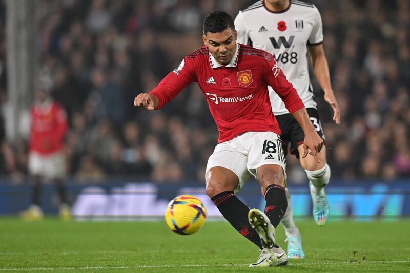 Casemiro 7: Won the tackle – superbly – which led to the first goal. Hit one ball over the Fulham defence which showed how assured he is. Less influential in the second half when Fulham were the better side. AFP
