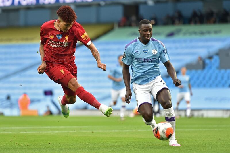 Benjamin Mendy - 7: Full-back seems to have put his injury problems behind him. One glorious pass across the box in the first-half that was crying out for the missing Sergio Aguero. AFP