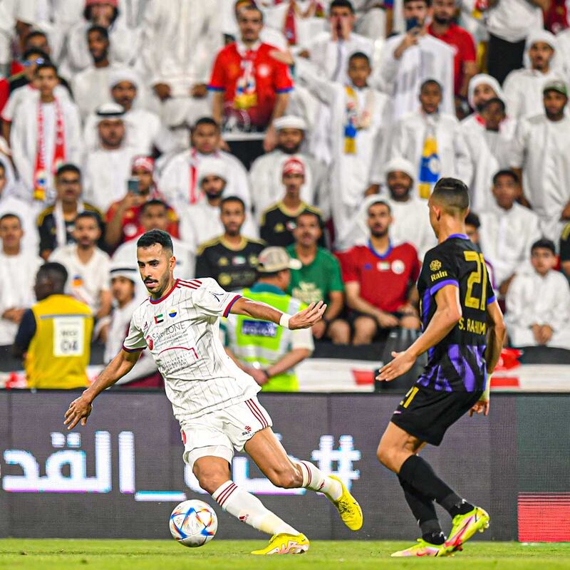 Sharjah beat Al Ain on penalties and were crowned the President's Cup champions for the tenth time in their history. Photo: Wam