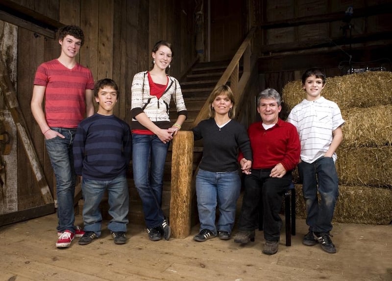 The Roloff family of Little People, Big World. Courtesy of TLC