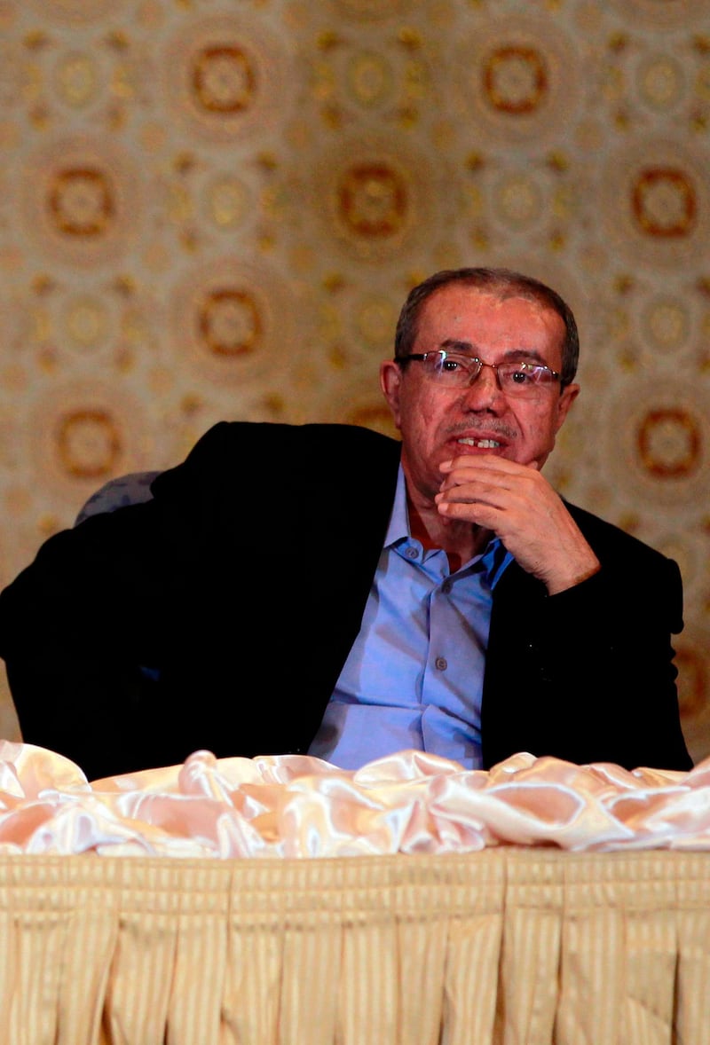 A file picture taken on August 6, 2016, shows Sadiq Amin Aburas attending a meeting in the Yemeni capital Sanaa.
The General People's Congress, a key player in Yemeni politics for decades, elected on January 7, 2018, former deputy premier Sadiq by consensus at a meeting of its general committee, it said in a statement. / AFP PHOTO / MOHAMMED HUWAIS