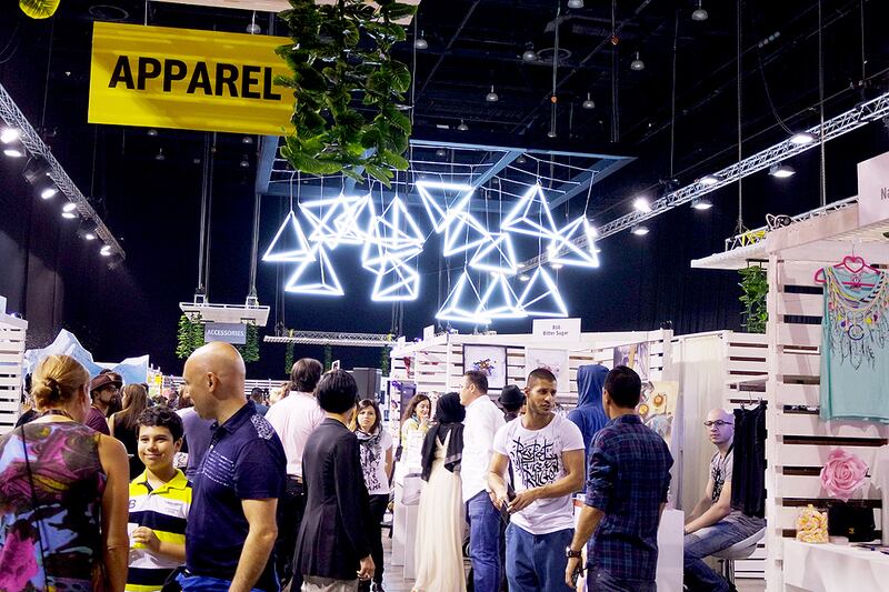 this year apparel deisgner have joined the garden's retail space. FFWD fashion week Dubai, April, 2015. BlogCREDIT: Hafsa Lodi