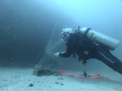Dara wreck underwater. Courtesy Abdullah Al Balooshi