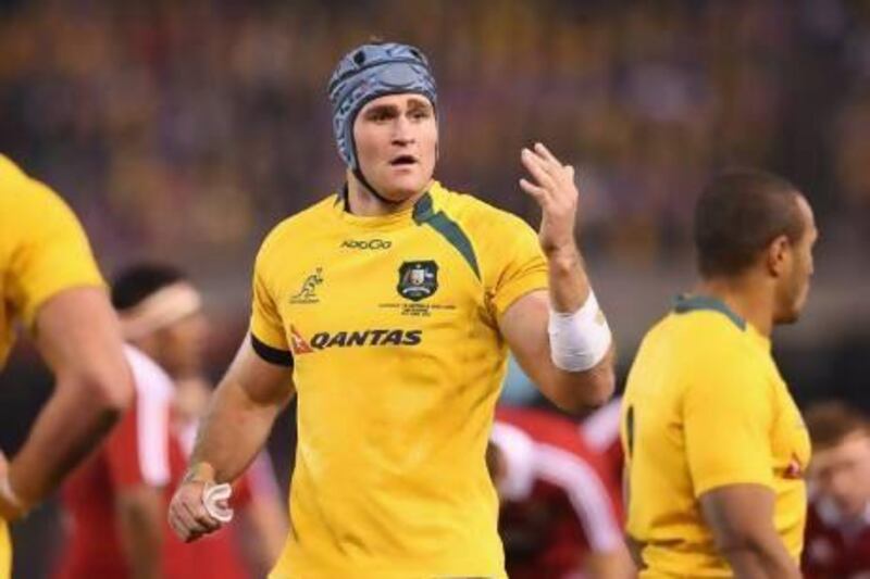 James Horwill will find out Tuesday if he will be allowed to play for the Wallabies in Saturday’s series-deciding Test. David Rogers / Getty Images