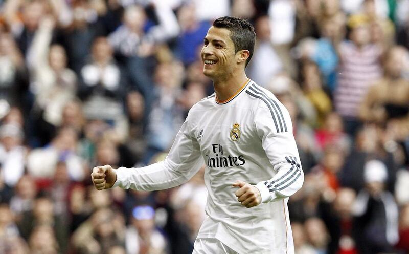 Cristiano Ronaldo, the Real Madrid winger, has scored 16 goals so far this season. Ballesteros / EPA