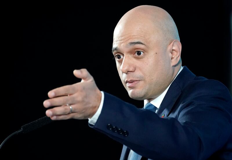 Sajid Javid will bow out of UK politics at the next general election. Getty