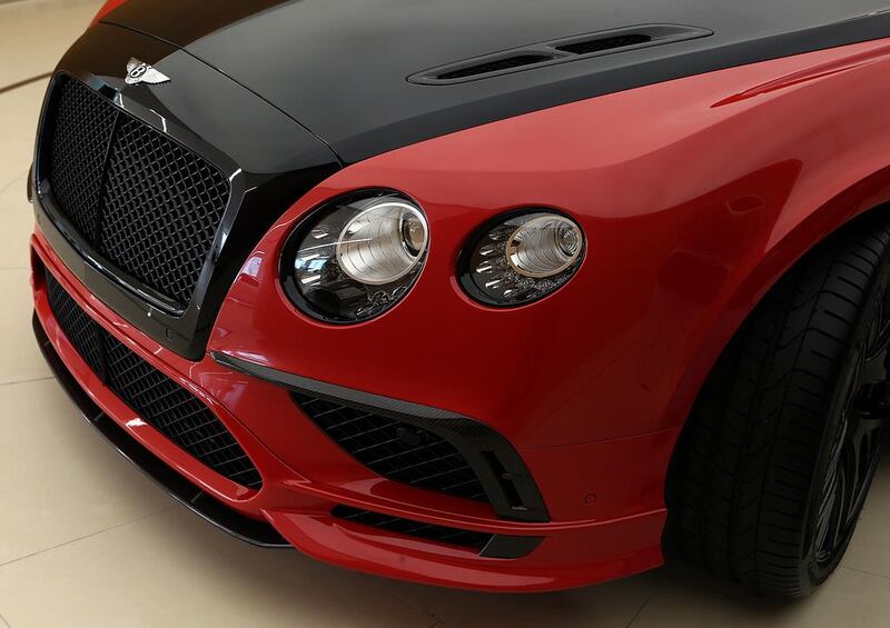 Exterior view of the Bentley Continental Supersports car. Satish Kumar / The National