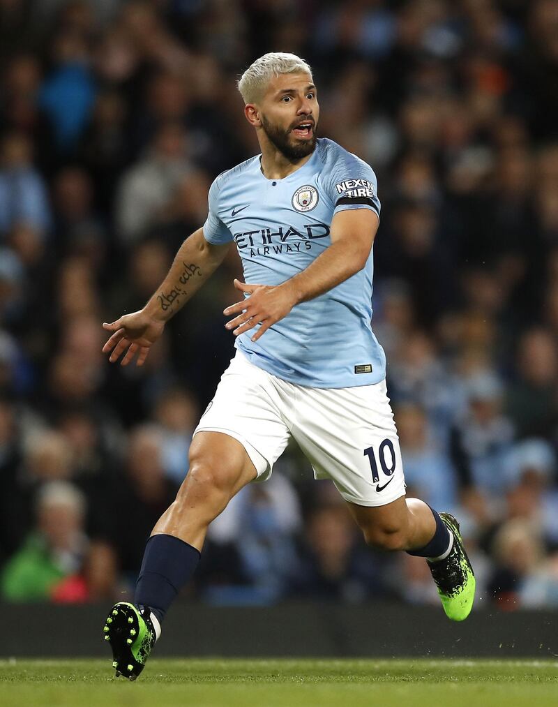 Sergio Aguero - 7: The club’s record goalscorer was in devastating form when available, but an injury hit season restricted him to just 32 appearances in all competitions, his lowest in his nine years at the Etihad. PA