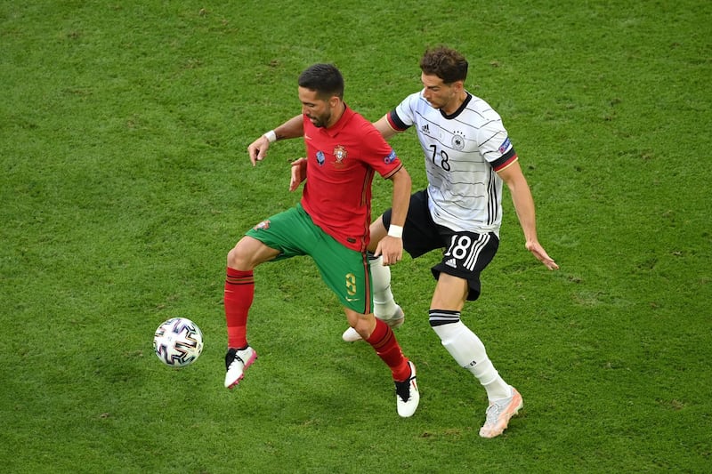 Joao Moutinho – (On for Fernandes 64’) 5: Portugal pulled goal back just after he came on but coudn't inspire an unlikely comeback. Getty