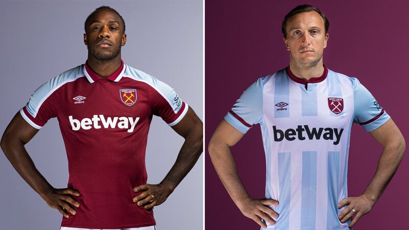 West Ham: The Hammers have gone old school Umbro this time around in both home and away. The latter is slightly better although it feels very Coventry City. There's nothing to get excited about here which is a shame given how well the team did last season. RATING: 5/10