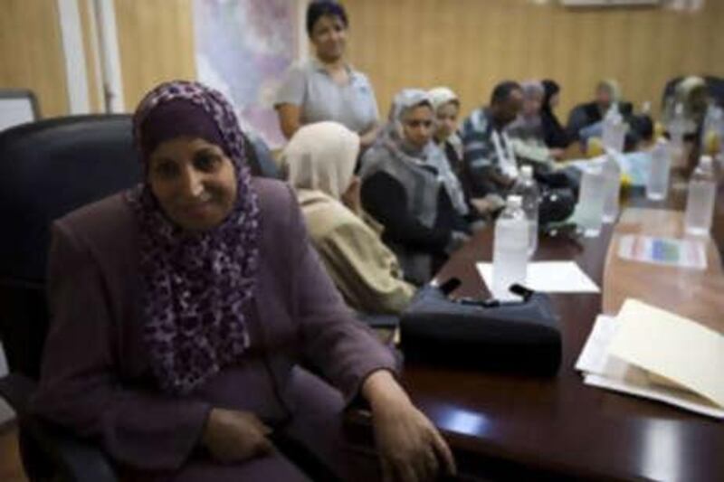 Zeitoun Maraad set up a sewing workshop co-operative, giving women a chance to work from home.