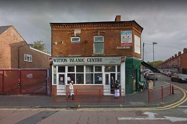 Witton Islamic Centre in Birmingham, where one of the window attacks took place. Source: Google