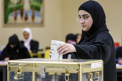 More than 793,000 voters were registered to elect members to Kuwait's 50-seat legislature. AFP
