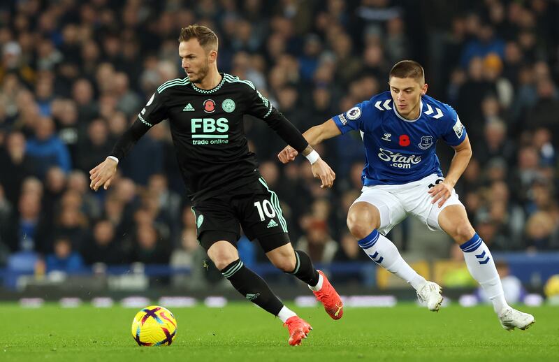 CM: James Maddison (Leicester City). A class above for Leicester in their 2-0 win at Everton, providing both assists. Another strong audition to be included in Gareth Southgate’s England squad for the World Cup. Getty