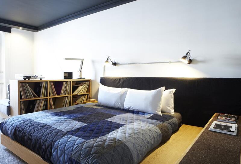 A room at the Ace Hotel London Shoreditch. Courtesy Andrew Meredith