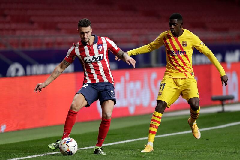 Mario Hermoso 7 – His passing ability perfectly suits Atletico’s style; on two occasions he turned defence into attack quickly with a single through ball. Getty