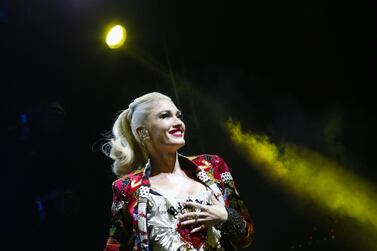 Gwen Stefani performs at Renaissance Downtown Hotel launch