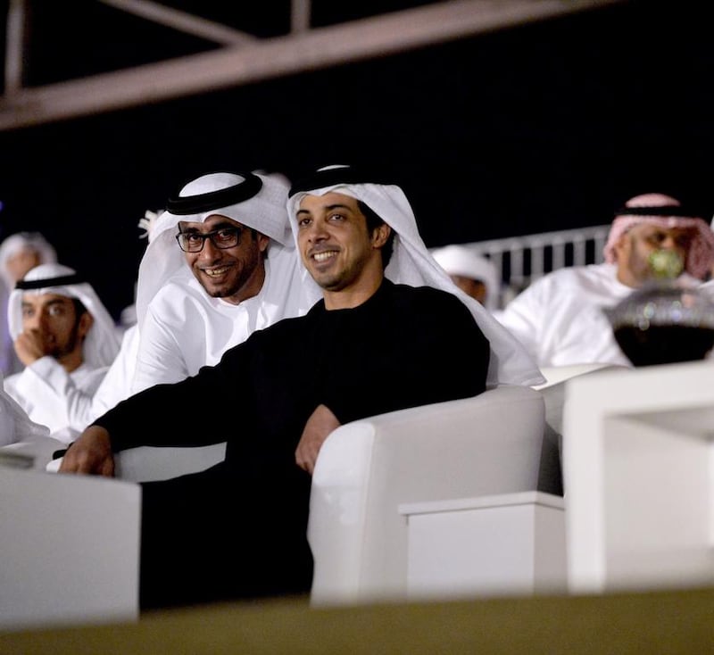 The audience took in all the action during the opening ceremony of the Festival of Sheikh Zayed Heritage 2014. Wam