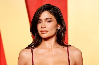 Kylie Jenner's make-up line earned $380 million last year. AFP