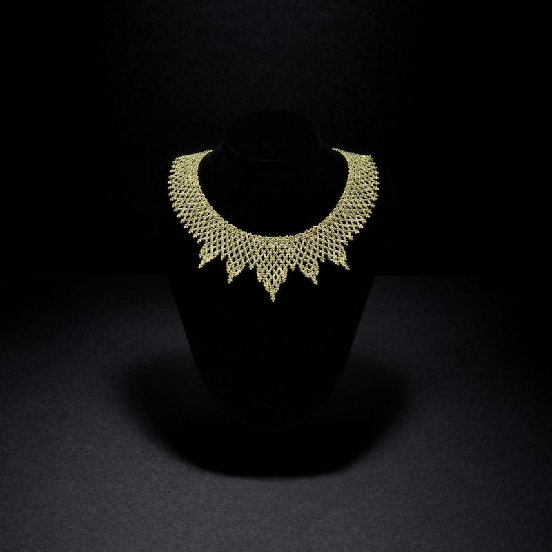 Ginsburg's collars are expected to fetch between $2,000 and $3,000, the auction house says. Photo: Bonhams
