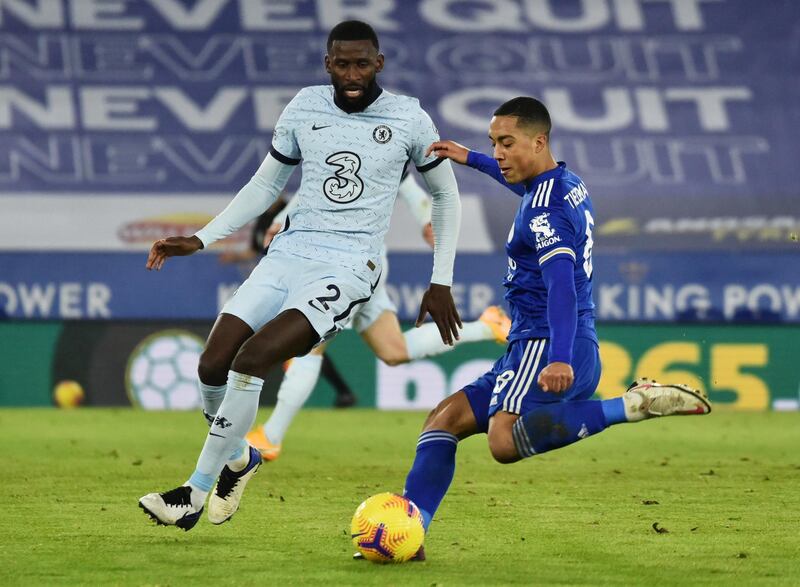 Antonio Rudiger, 5 – Communication between he and Silva certainly wasn’t a strong point in Chelsea’s game as Vardy enjoyed getting the better of both men throughout despite not finding the target. Was caught ball watching one too many times and paid the ultimate price when Maddison struck Foxes’ second. Reuters