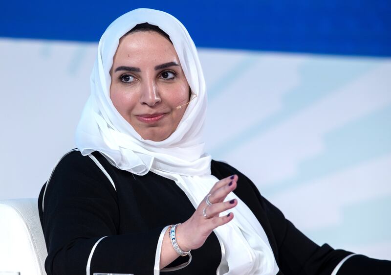 Fatema Al Nuaimi, chief executive of Adnoc LNG. Victor Besa/The National.