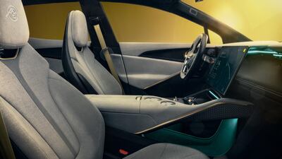 The interior looks sporty but is comfy. Photo: Lotus Cars