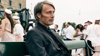 Mads Mikkelsen in Another Round. Photo by Henrik Ohsten