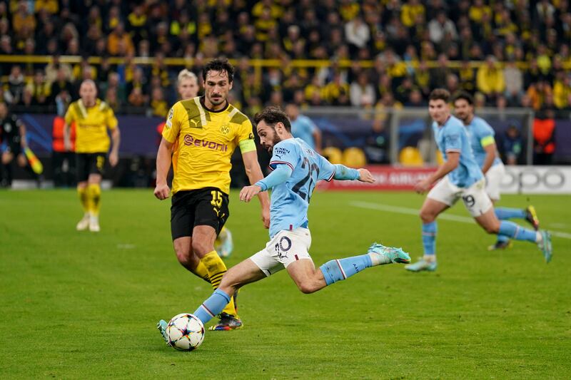 Bernardo Silva (Haaland 46’) 8 – City looked much better when he came on, the Portuguese midfielder driving City forward and linking well with Foden. PA