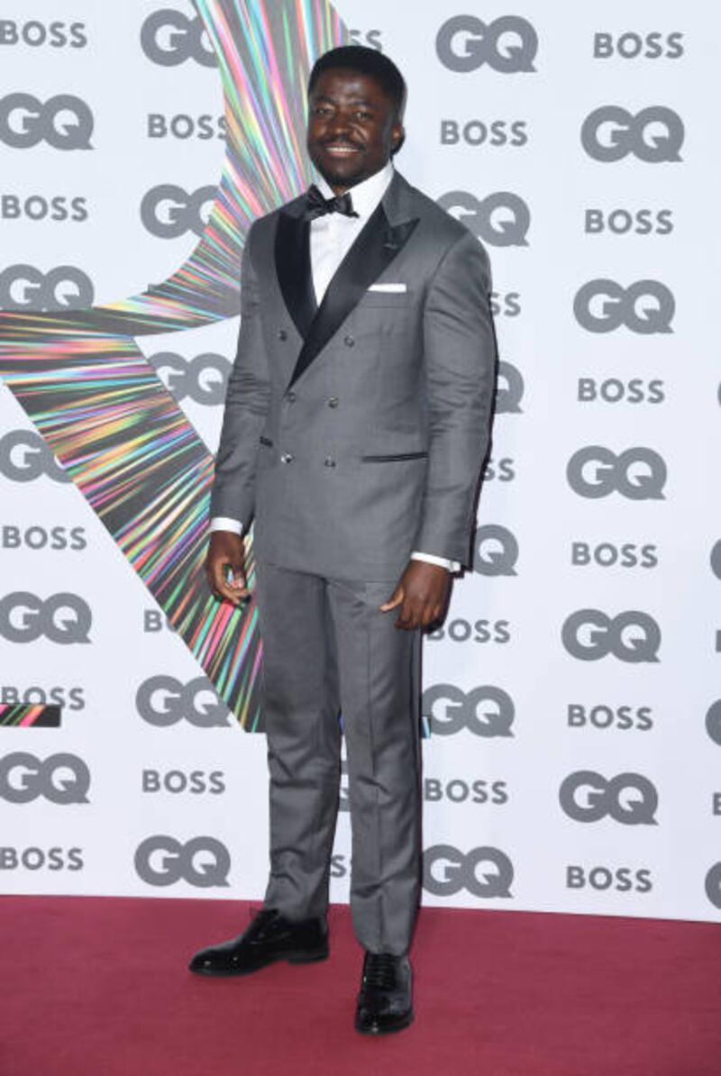 Merveille Lukeba attends the GQ Men of the Year Awards at the Tate Modern on September 1, 2021 in London, England. Getty Images
