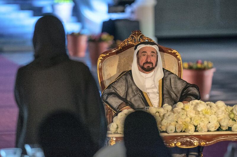 Sheikh Dr Sultan bin Muhammad Al Qasimi, Ruler of Sharjah. WAM / Hatem Mohamed