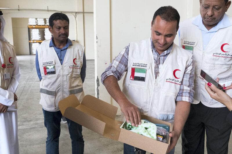 22.02.18 Dubai Humanitarian City. Media was given a tour of the expanded International Humanitarian City as well as a open board meeting with Princess Haya Bint Al Hussein and officials.
