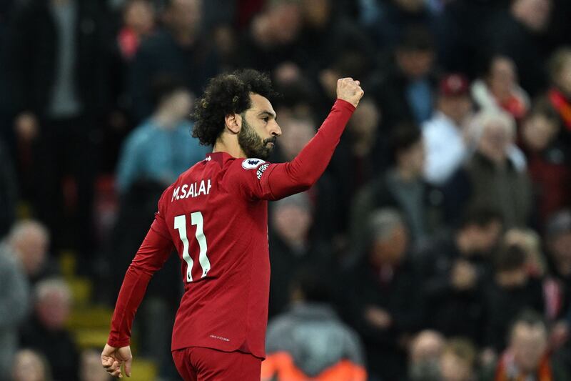 Mohamed Salah - 9. Some would have you believe that the Egyptian has had a poor season, and yet he ends it with a remarkable 30 goals to his name. His apology to fans over Liverpool's failure to qualify for the Champions League was heartfelt but, in truth, it is not him who should shoulder the blame. AFP