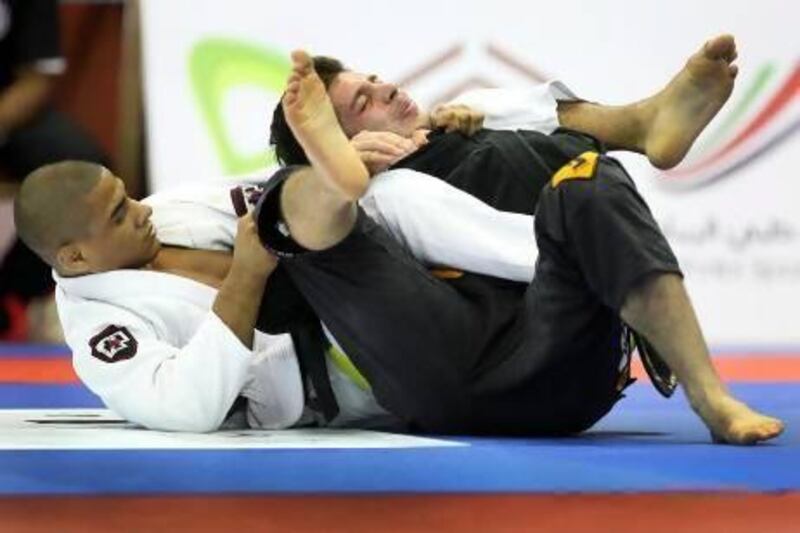 This year's World Professional Jiu-Jitsu Championship in Abu Dhabi is expecting to attract more than 700 fighters in April. Delores Johnson / The National