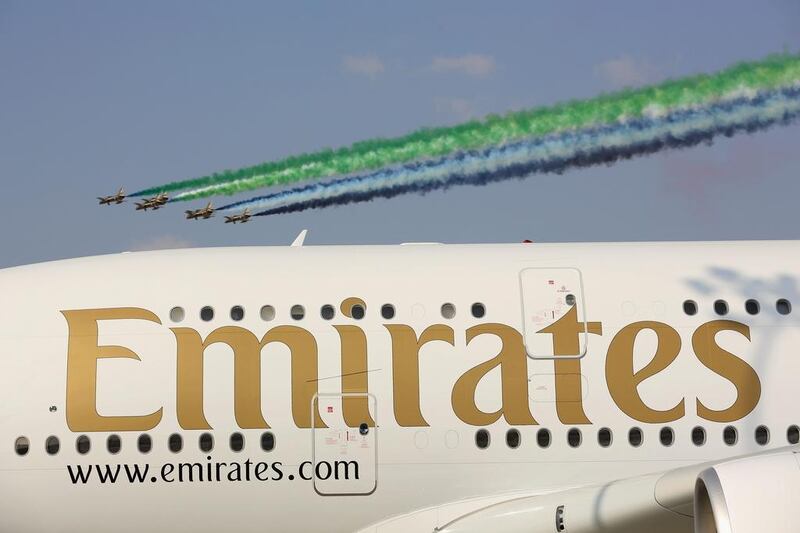 2nd: Emirates Airline. Based: UAE. Flight performance: on time 74%. Baggage fees: third bag $158. Fleet size: 232, average age 6.3 years. Getty Images