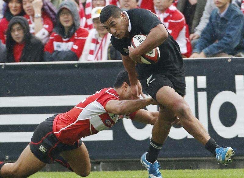 Charles Piutau scored a try for New Zealand on Saturday. Koji Sasahara / AP