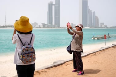 Hot and humid days are a regular occurrence in the UAE and the rest of the Gulf region. Victor Besa / The National