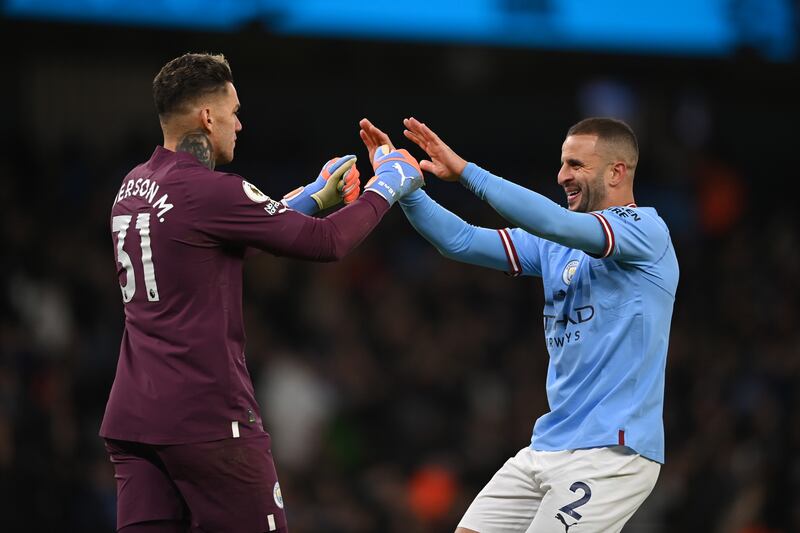 Kyle Walker (Rico Lewis 83”) –  N/A Replacing the injured Lewis, the defender didn’t have a lot to do as his side launched attack after attack.
Getty