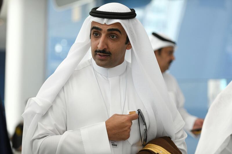 Abu Dhabi, United Arab Emirates - Mohammed bin Khalifa bin Ahmed, Minister of Oil, Bahrain on the first day of the 24th World Energy Congress at ADNEC. Khushnum Bhandari for The National
