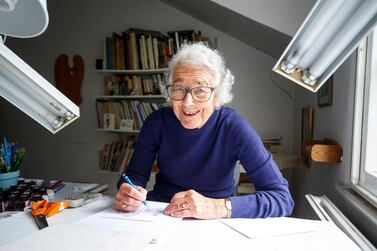 Judith Kerr, author of the famous children's book 'The Tiger Who Came To Tea' has died age 95. AFP 