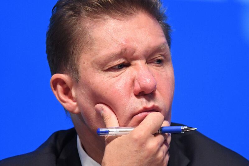The chief executive  of the Russian energy major Gazprom, Alexei Miller once described shale as "a well-planned propaganda campaign.” Natalia Kolesnikova / AFP