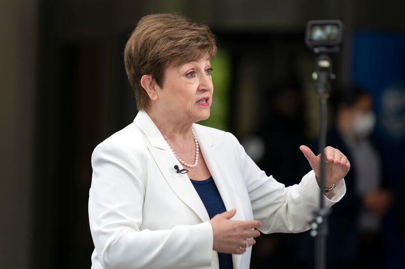 Kristalina Georgieva, Managing Director of the International Monetary Fund. AP