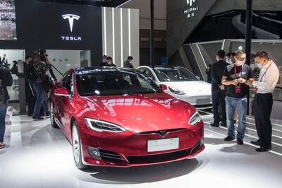 The Netherlands Forensic Institute said it carried out tests with a Tesla Model S. Getty Images