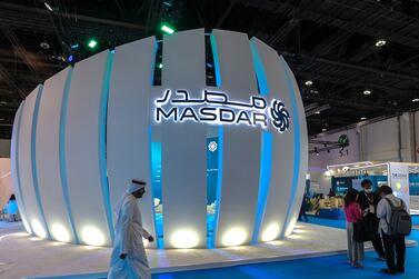 Masdar aims to grow its renewable portfolio globally with new clean energy projects. Victor Besa / The National