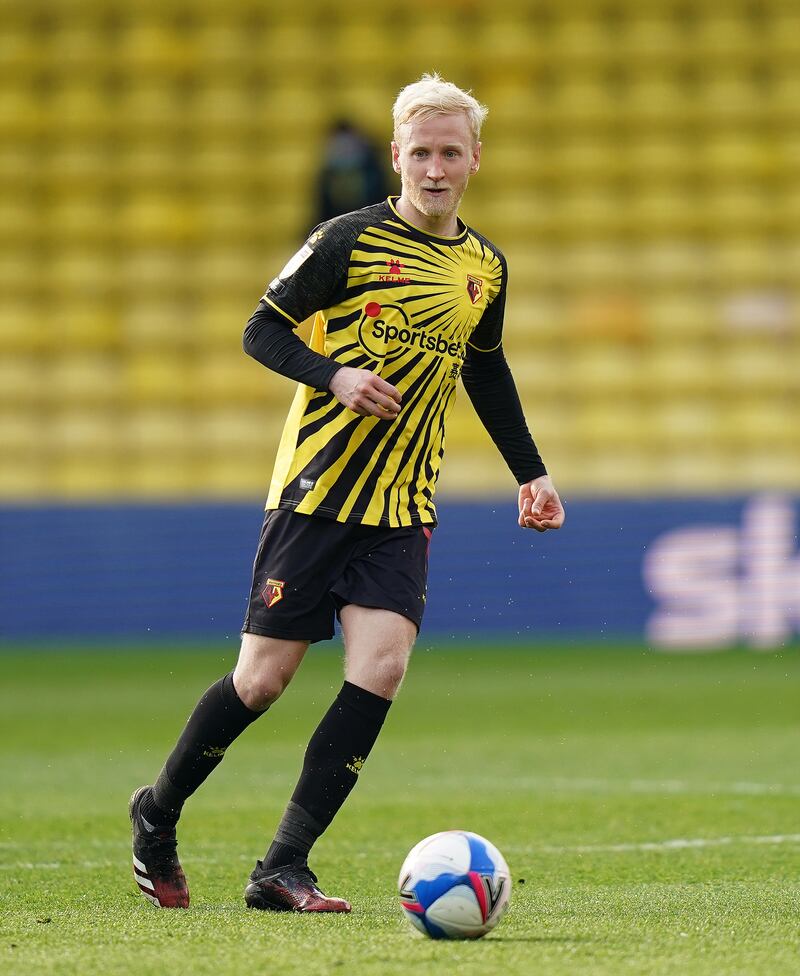 Will Hughes (pictured last season at Watford) £60,000 a week (estimated). Getty
