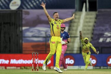 Australia fast bowler Josh Hazlewood will not feature for Chennai Super Kings in IPL 2021. Sportzpics for BCCI